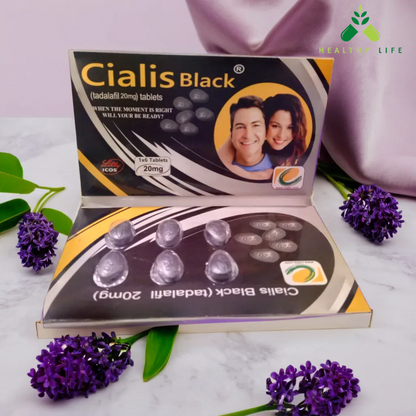 Ci@lis Black 20mg - Per Pack 1×6 T@bs